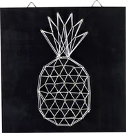 Zabawki kreatywne - Graine Creative Graine Creative Obrazek z gwoździ i muliny Ananas GC-100658 - miniaturka - grafika 1