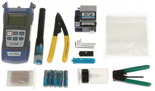 ZESTAW DO ZARABIANIA ZŁĄCZ ŚWIATŁOWODOWYCH FOK-XKT14 FOK-XKT14 - Narzędzia sieciowe - miniaturka - grafika 1