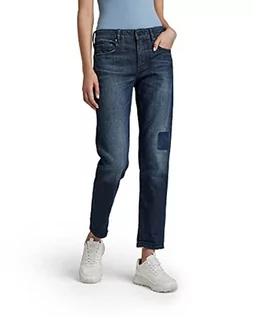 Spodnie damskie - G-STAR RAW Kate Boyfriend Jeansy damskie, Niebieski (Worn In Hale Navy Restored B767-c599), 28W x 32L - grafika 1