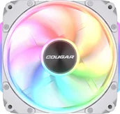 Wentylatory komputerowe - COUGAR Gehäuse Lüfter Apolar 120 ARGB, Reverse Blade, Weiß CF-ARW12HW-RGB - miniaturka - grafika 1