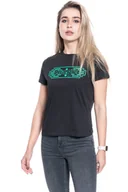 Koszulki i topy damskie - DAMSKI T-SHIRT WRANGLER SS GRAPHIC TEE FADED BLACK W7Z4EVXV6 112132172 - Wrangler - miniaturka - grafika 1