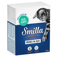 Mokra karma dla kotów - - Smilla kawałeczki w galarecie, 6 x 380 g - Królik - miniaturka - grafika 1