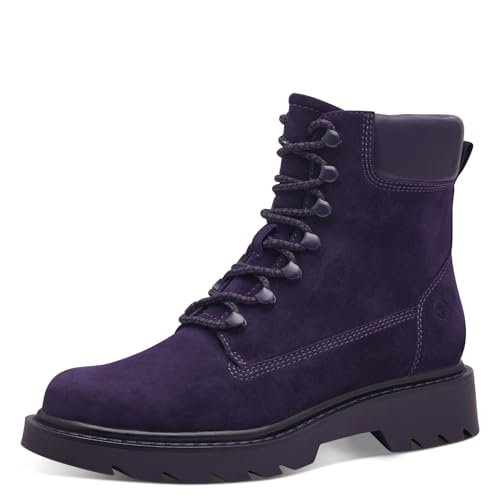 Tamaris Damskie 1-1-25909-41 modne kozaki, fioletowe, 37 EU, purpurowy, 37 EU