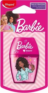 Temperówka Shaker Barbie 1 otwór MAPED - Przybory szkolne - miniaturka - grafika 1