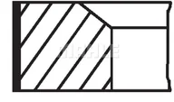 Silnik - akcesoria - Zestaw pierścieni tłokowych Mahle Original 001 RS 00175 0V0 - miniaturka - grafika 1