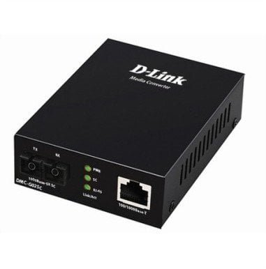 D-Link Gigabit Converter DMC-G02SC/E, 10/100/1000 do 1000 SX Multi SC 550m