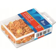 Przybory szkolne - Tetis Pinezki tapicer złote 50szt p.12 - miniaturka - grafika 1