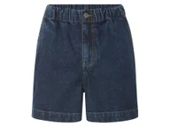 Spodenki damskie - esmara® Szorty jeansowe damskie z bawełny (Ciemnoniebieski, 36) - miniaturka - grafika 1