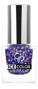 Golden Rose, GR Ice Color, Lakier do paznokci Brokatowy 228, 6 ml - Lakiery do paznokci - miniaturka - grafika 1
