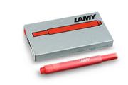 Lamy Naboje atramentowe T10 5 szt. czerwony VT1602076