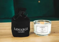 Świece - Świeca Zapachowa Sojowa No11 / Pomarańcza 150g, drewniany knot 35h/Sawarge candles - miniaturka - grafika 1