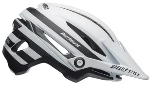 Bell, Kask MTB, Sixer Integrated MIPS fasthouse stripes, biało-czarny, rozmiar S - Kaski rowerowe - miniaturka - grafika 1