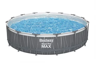 Basen Stelażowy 15FT 457x107 cm SteelPRO BESTWAY - Baseny ogrodowe - miniaturka - grafika 1