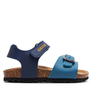 Sandały Geox B Sandal Chalki Boy B922QA 000BC C4186 M Niebieski - Buty dla chłopców - miniaturka - grafika 1