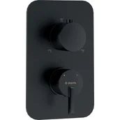 Baterie podtynkowe - Deante Element zewnętrzny do BOXa mieszaczowego nero BXY_NQSM - miniaturka - grafika 1