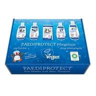Kosmetyki kąpielowe dla dzieci - PAEDIPROTECT pudełko pielęgnacyjne, zestaw pielęgnacyjny z 1x pielęgnacja twarzy, 1x szampon & balsam do mycia, 1x balsam pielęgnacyjny dla niemowląt i dzieci, 1x kąpiel pielęgnacyjna, 1x olejek pielęgnacyjny, zestaw upominkowy z produktami pielęgnacyjnymi, pudełko upominkowe - miniaturka - grafika 1