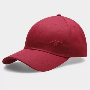 Czapka z daszkiem 4F 4FSS23ACABM119 (kolor Czerwony) - Czapki damskie - miniaturka - grafika 1