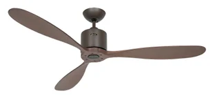 Energooszczędny wentylator sufitowy z pilotem Aeroplan Eco brąz / orzech 132 cm - Wentylatory sufitowe - miniaturka - grafika 1