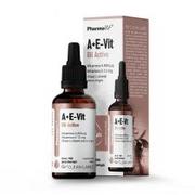 Witaminy i minerały - Pharmovit Witamina A+E-Vit Oil Active 30 ml A888-262C1 - miniaturka - grafika 1