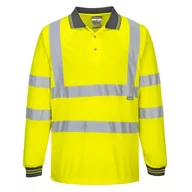 Odzież robocza - Koszulka ostrzegawcza polo PORTWEST Żółty 5XL - miniaturka - grafika 1