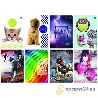 Zeszyty szkolne - Zeszyt Interdruk UV A5/16k gładki - miniaturka - grafika 1