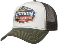 Czapki i chusty sportowe męskie - Czapka Trucker New American Heritage by Stetson, szary, One Size Small - miniaturka - grafika 1