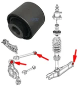 Tuleje zawieszenia - Tuleja tylnego zawieszenia Dodge Avenger 2008- - miniaturka - grafika 1