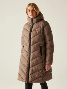 Regatta Płaszcz pikowany "Anita" w kolorze szarobrązowym - Kurtki damskie - miniaturka - grafika 1