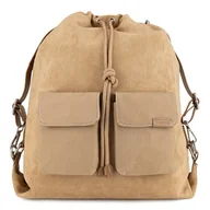 Plecaki - Lasocki MLP-W-015-04 Beżowy - miniaturka - grafika 1