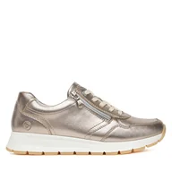Sneakersy damskie - Sneakersy Remonte D2G01-90 Złoty - miniaturka - grafika 1