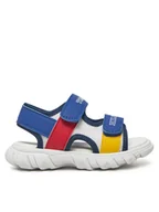 Buty dla chłopców - Tommy Hilfiger Sandały Velcro Sandal T1B2-33897-1591 M Kolorowy - miniaturka - grafika 1