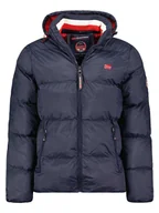 Kurtki męskie - Geographical Norway Kurtka pikowana "Ancelo" w kolorze granatowym - miniaturka - grafika 1