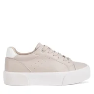Sneakersy damskie - Sneakersy Jenny Fairy WFA3025-1 Beżowy - miniaturka - grafika 1