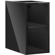 Szafki łazienkowe - Mexen Box-A szafka otwarta z półką 25 cm, czarna połysk - 91AX2-0250-470-0-70 - miniaturka - grafika 1