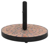 Parasole ogrodowe - Ceramiczna podstawa pod parasola ogrodowy terakota Z5-N52 - miniaturka - grafika 1