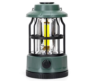 Aigostar - LED Ściemnialna latarka kempingowa LED/3xAA zielona 17,5 cm - Latarki - miniaturka - grafika 1