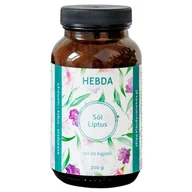 Kosmetyki do kąpieli - Hebda, sól do kąpieli Liptus z eukaliptusem i miętą, 300 g - miniaturka - grafika 1