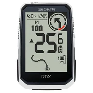 Liczniki rowerowe - Licznik rowerowy SIGMA Rox 4.0 Endurance Biały Podświetlany - miniaturka - grafika 1
