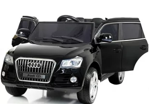 LEANToys   Auto Na Akumulator Audi Q5 Czarny - Pojazdy elektryczne dla dzieci - miniaturka - grafika 1