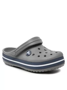 Crocs Klapki Crocband Clog K 207006 Szary - Buty dla chłopców - miniaturka - grafika 1