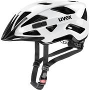 Kaski rowerowe - UVEX Active White Black 57 61 cm - miniaturka - grafika 1