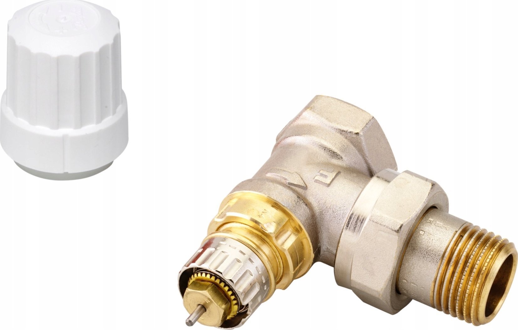 Danfoss Danfoss zawór grzejnikowy RA-IN, przepływ normalny, DN 15, kątowy, F 013G6583