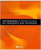 Słowniki języków obcych - Dictionnaire dapprentissage du francais des affai - Jean Binon, Serge Verlinde - książka - miniaturka - grafika 1