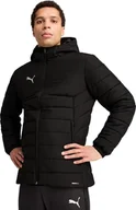 Kurtki męskie - Kurtka męska Puma Kurtka męska Team Additions Hooded Padded czarna 659795 03 2XL - miniaturka - grafika 1