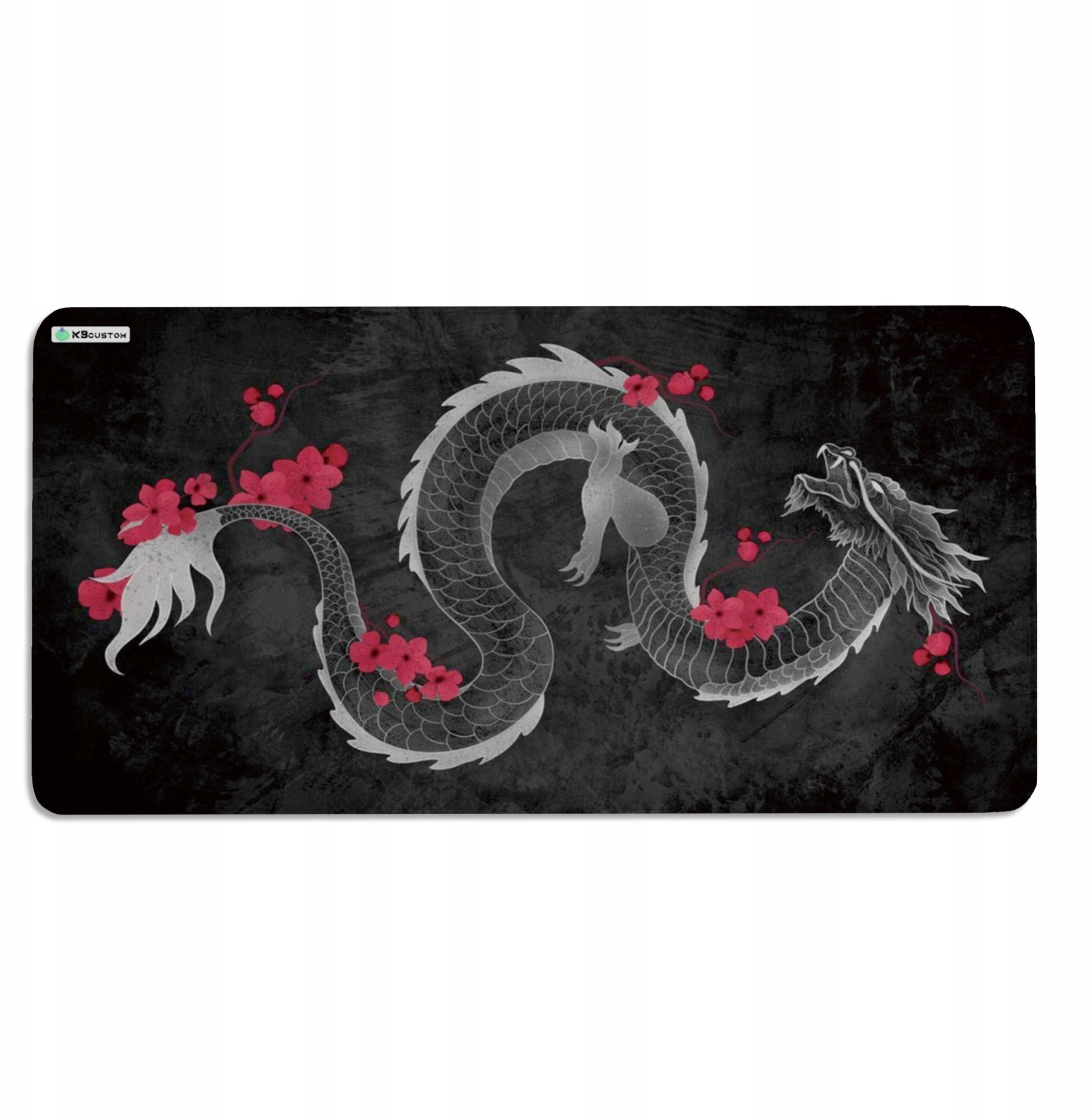 Podkładka KBcustom DUŻA PODKŁADKA MATA POD MYSZKĘ MYSZ 120x60cm XXXL KBcustom Biurko Dragon 82