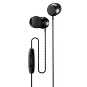 Słuchawki - XMUSIC AEP301 Czarne (AEP301K) - miniaturka - grafika 1