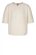 Swetry damskie - BOSS Damski sweter z dzianiny C_flambera, Open White118, XL - miniaturka - grafika 1