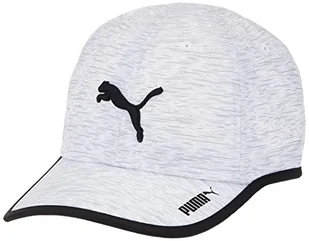 PUMA Evercat Taylor damska czapka do biegania, Głębokie białe/czarne, Jeden rozmiar - Czapki damskie - miniaturka - grafika 1