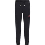 Spodnie i spodenki dla chłopców - CALVIN KLEIN JEANS Spodnie dresowe | Regular Fit - miniaturka - grafika 1