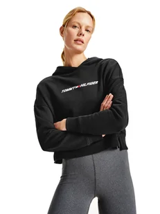 Tommy Hilfiger Bluza Damska Regular Graphic Hoodie Ls Black S10S101130 Bds Xs - Bluzy damskie - miniaturka - grafika 1